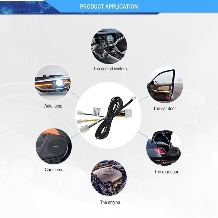 Custom Automotive Electrical Wire Harness Cable Plug Wiring Harness Assembly