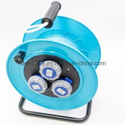 Plastic Drum 330mm Diameter Empty for Approx. 50 M Cable IP67 for Industry/Construction Sites Ce