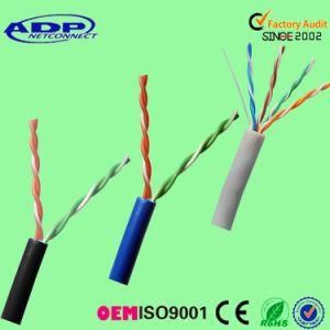 RoHS Indoor Outdoor UTP FTP SFTP 2pair 0.5mm 24AWG LAN Ethernet Cat5 Network Cable 305m