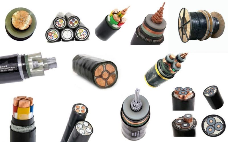 Single Core 1.5-800mm XLPE Insulated Power Cable Copper/Alunimium Core Power Cable