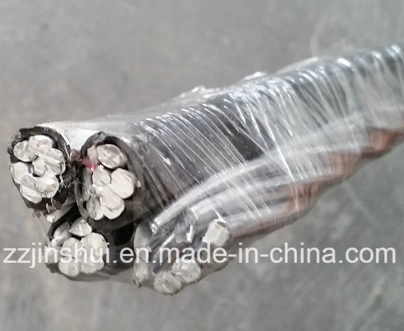 Power Copper Conductor PVC XLPE Insulated Overhead ABC Aluminum XLPE Cable ACSR 3*1 0AWG Neritina