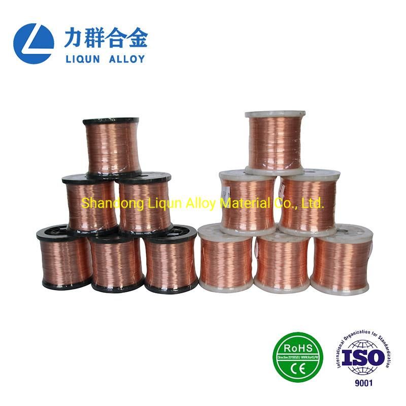 diameter:0.3mm SPC SNC Copper-Copper Nickel 0.6 Thermocouple compensation alloy Wire  for electric insluated cable (Type K/N/J/T/E) / copper hdmi Extension wire