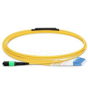 Spacecom MPO-LC Single-Mode Fiber Branch Patch Cord LSZH