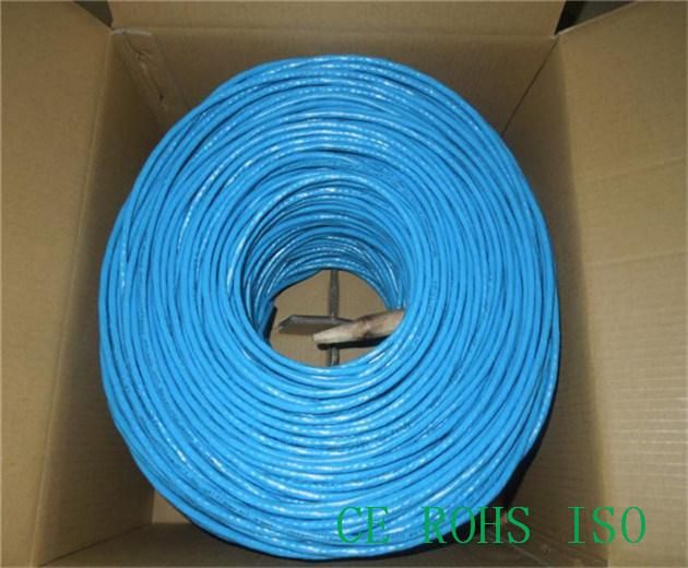 LAN Cable Cat5e 4pair 24AWG Bare Copper Messenger Cat5e