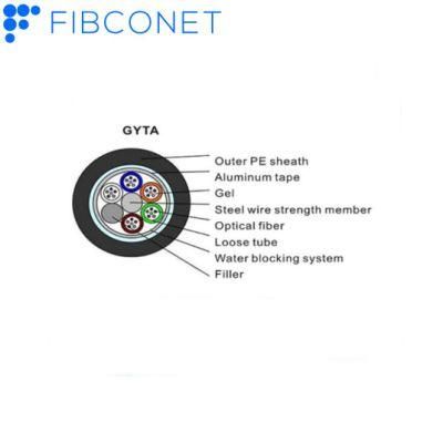 Ftta Duct Direct Buried Aerial Flat Optic/Optical Fiber
