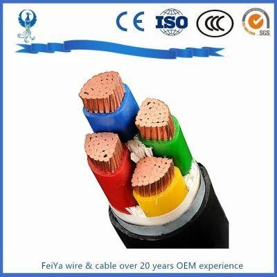Cu Conductor XLPE Insulated PVC Sheathed Armored Electric Power Cable