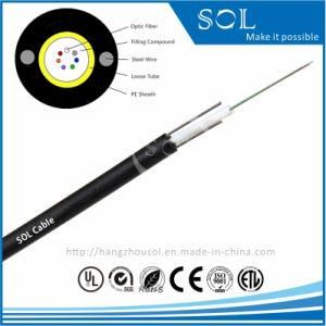 Outdoor GYXY Two Parallel Wires Optical Fiber Cable