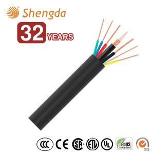 Video Phone Door Cable Coaxial with Two Control Cable Ce, ISO9001 Certificated