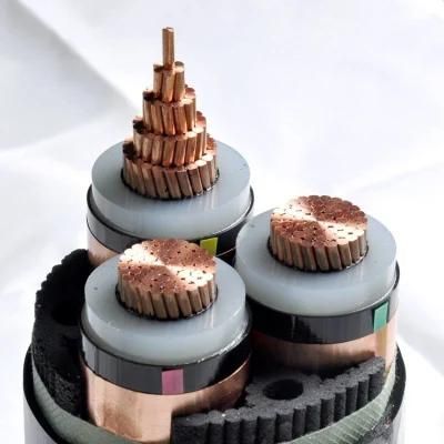 Copper Tape Screen Wrapped Middle Voltage PVC/PE Sheathed XLPE Insulated Cable
