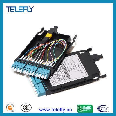 Om3 12 Fiber Optic MPO/MTP LC Cassette Module Fiber Optic Cassette