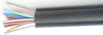 Flexible PVC Conductor Rvv 4 Cores Underground Power Cable