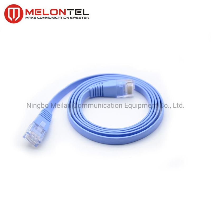Cat. 5e Cat. 6 Ethernet Flat Cable RJ45 Connector LAN Cable with Boot