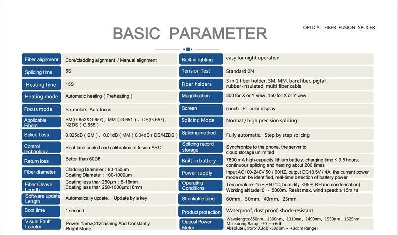 Softel Splicing Machine Optical Fiber Fusion Splicer