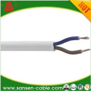 2 Core 1.5mm2 PVC Sheathed Copper Multi Strand Round Flexible H03VV-F Cable