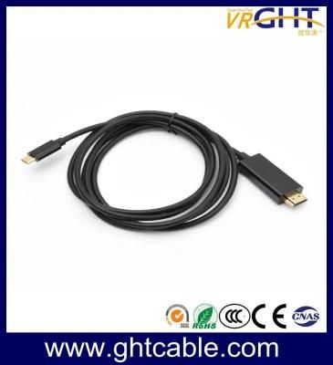 USB 3.1 Type C to HDMI Adapter Connector HDTV Cable