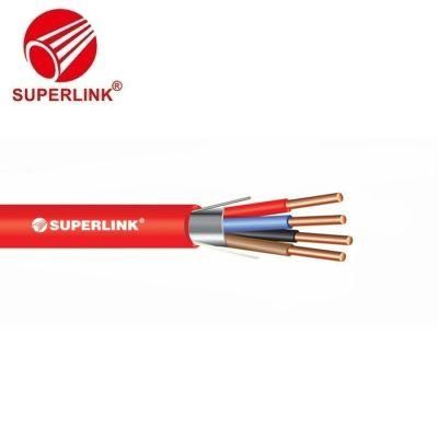 2 Core UTP Unshielded Fire Resistant Alarm Twisted Pair Cable Fire Alarm Cable for Smoke Detector