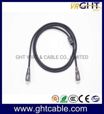 3m Gold Plated High Speed 720p/1080P/2160p HDMI with Nylon Braiding