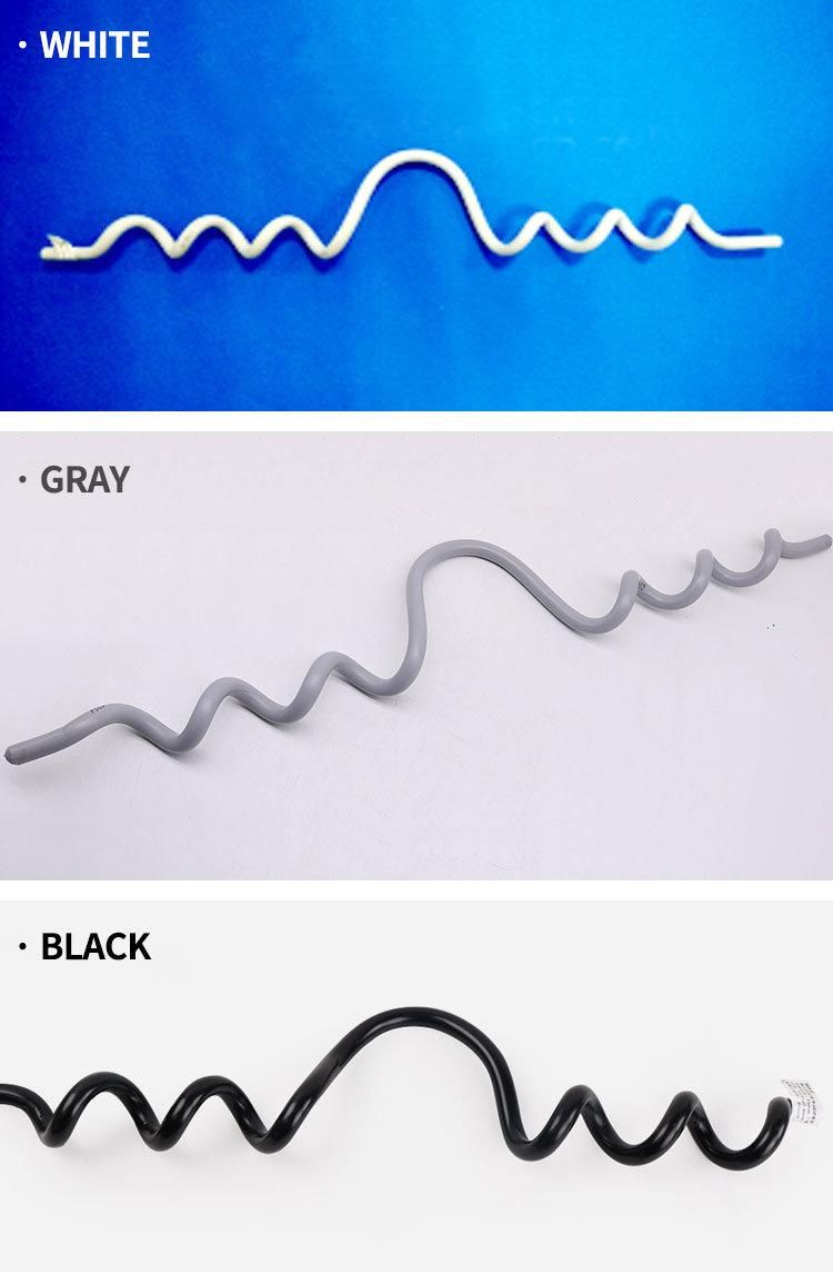 Top Quality Black PVC Single Side Tie for Conductor