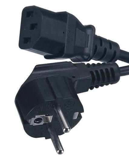 OEM Bsi Approved 3pins Power Cord with C13 Connector