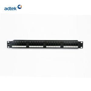 Network 24 Port Wall Mount 1u Cat5e Patch Panel