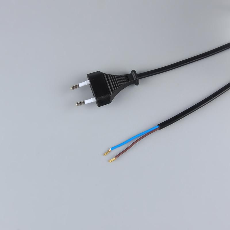 European 2 Pin Power Cable 2.5A Plug