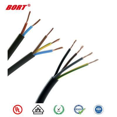 300V 80c Multi Cores 12-18AWG PVC Sheathed Tinned Copper Conductor Power Cable