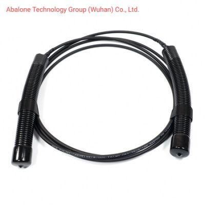 Ftta Waterproof Patchcord Jumper with Sc Connectors, Black or Customized Color for Outdoor Use