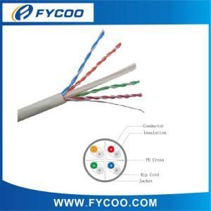 CAT6 FTP LAN Cable, 4p, Solid Conductor