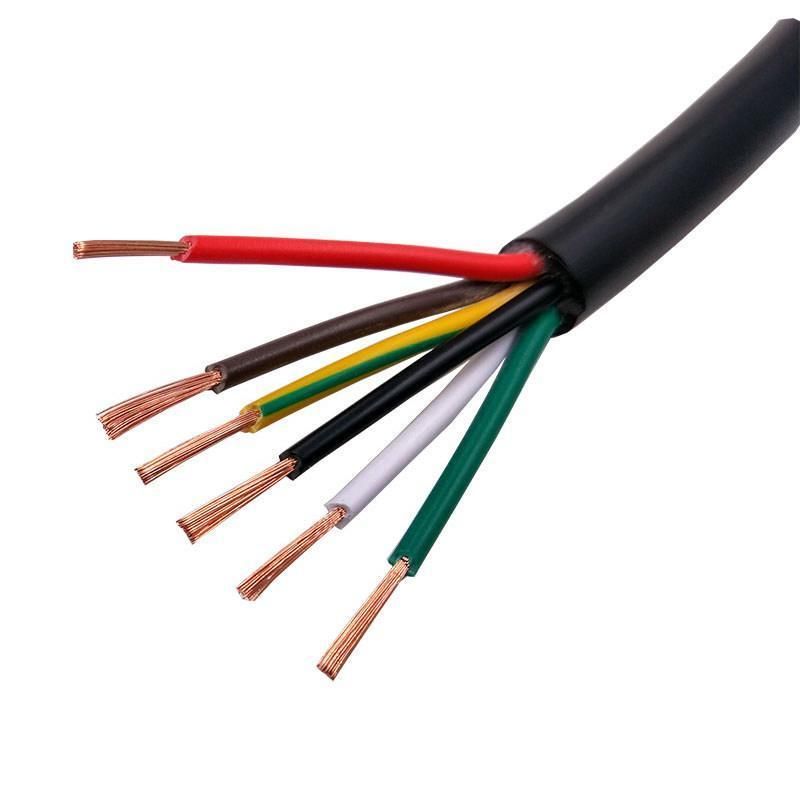 Multi-Core Electric Wire Light-Duty PVC Insulated Sheath Flexible Cable