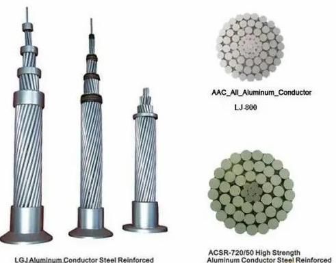 Factory Supply Best ACSR Aluminum Conductor Steel Reinforce Overhead Bare Line Wire