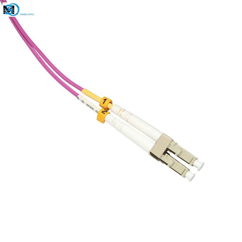 LC/Upc-LC/Upc Om4 Duplex Fiber Optic Cable