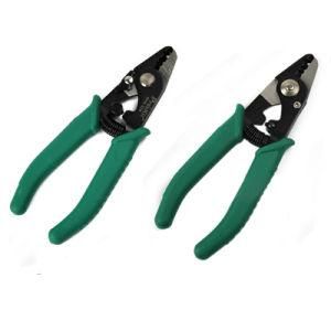 Three Hole Fiber Optic Stripper FTTH Cable Miller Pliers Fiber Optical Cable Stripper