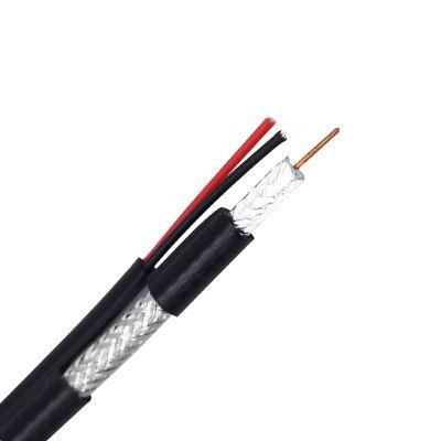 Top Quality 300m Waterproof Security RG6 CCTV Cable RG6+2c Coaxial Cable with Competitive Price