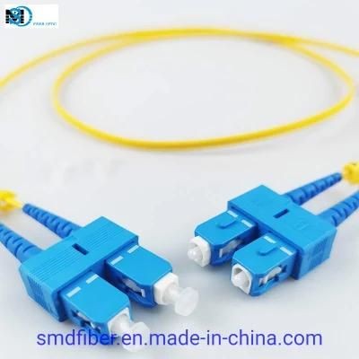 Single Mode 9/125 G652D Duplex Sc/Upc-Sc/Upc Fiber Optic Cable