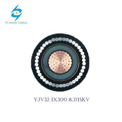 Mv 8.7/15kv 1X300/3X300mm2 Copper XLPE Insualted Power Cable