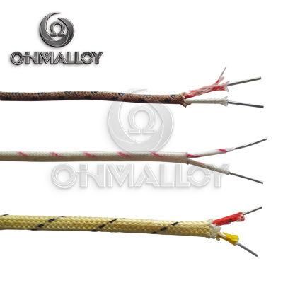 Silicone Rubber Fiberglass Braided High Temperature Thermocouple Electric Wire