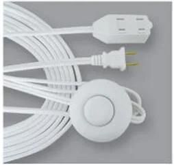 Indoor Extension Cord with Foot Switch