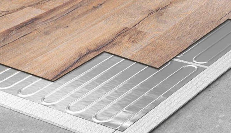 Under Wood Heating Mat; Electric Film; Aluminum Foil Geothermal Mat