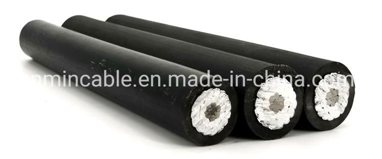 Low Medium Voltage ACSR Conductor XLPE Insulated Jacket Overhead Aluminum Electrical / Electric Wire Cable