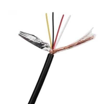 UL2405 Power Cord 24AWG Multi-Core Environment-Friendly Flame-Retardant 2 ~ 6 Core Shielded Wire Flexible Sheathed Wire Cable