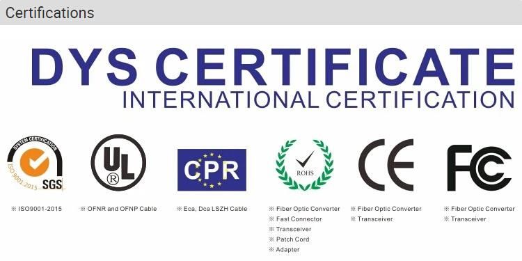 Outdoor Patch Cord Compatible Corning Optitap Hoptic Sc/APC H Connector IP65 IP67 Waterproof Ftta/FTTH Armored Cpri Cable Fiber Optic/Optical Patchcord