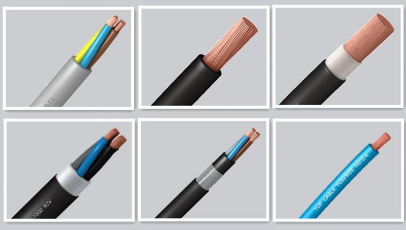 4 Core Copper Rubber Sheathed Yz Yzw Chinese Power Cable Aluminium Control Electric Wire Waterproof Rubber Cable