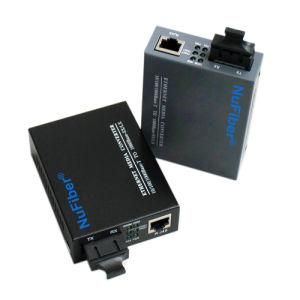 1000base Tx/Fx Gigabit Dual Fiber Single Mode Fiber Optic Media Converter (NF-C2000LX20)
