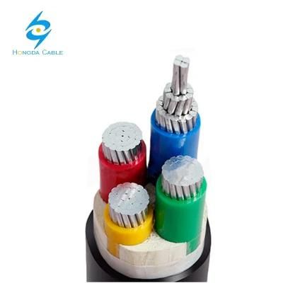 Mexico Aluminum 4 Core Power Cable LV Underground Power Cable