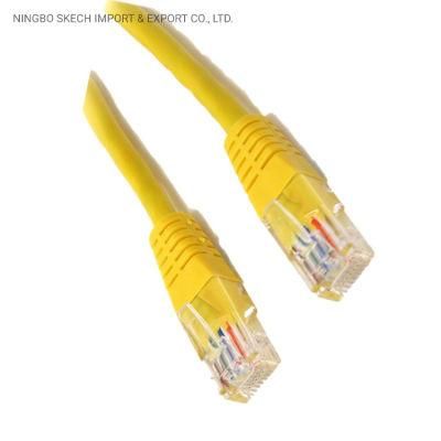 UTP Cat5e Copper/CCA Patch Cord with RJ45 Connector Plug LAN Network Cable for Ethernet Connection Cable