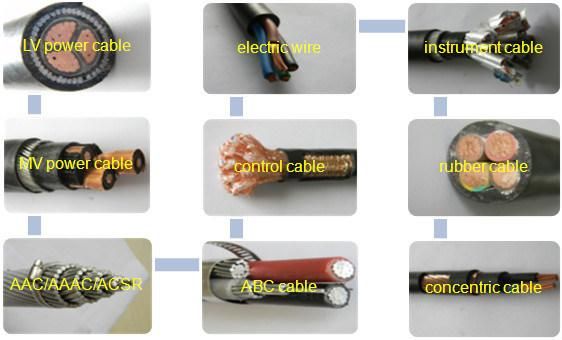 15kv Primary Ud Cable Jacketed Aluminum or Copper Conductor. Trxlp Insulation. Bare Copper Concentric Neutrals. Polyethylene Jacket.