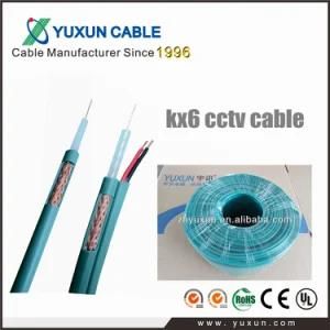 Green Color Camera CCTV Cable Kx6 Used in France