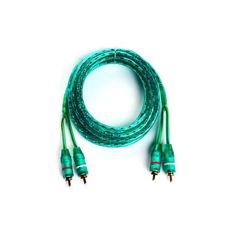 Colorful RCA Male to RCA Male Audio Cable