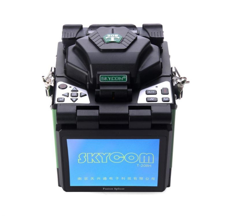 Skycom T-208h Optical Fiber Fusion Splicer for FTTX/FTTH Projects