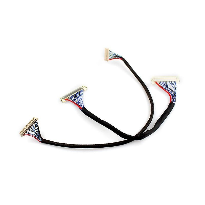 LCD Display Lvds Cable Custom Flat Cable